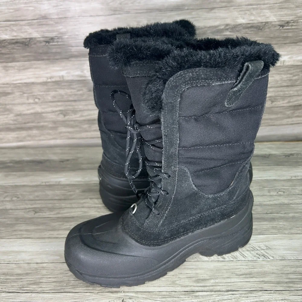 The North Face Chilkat Lace II Youth Girls 5 Waterproof Heatseeker Snow Boot